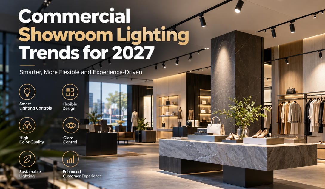 Commercial Showroom Lighting Trends